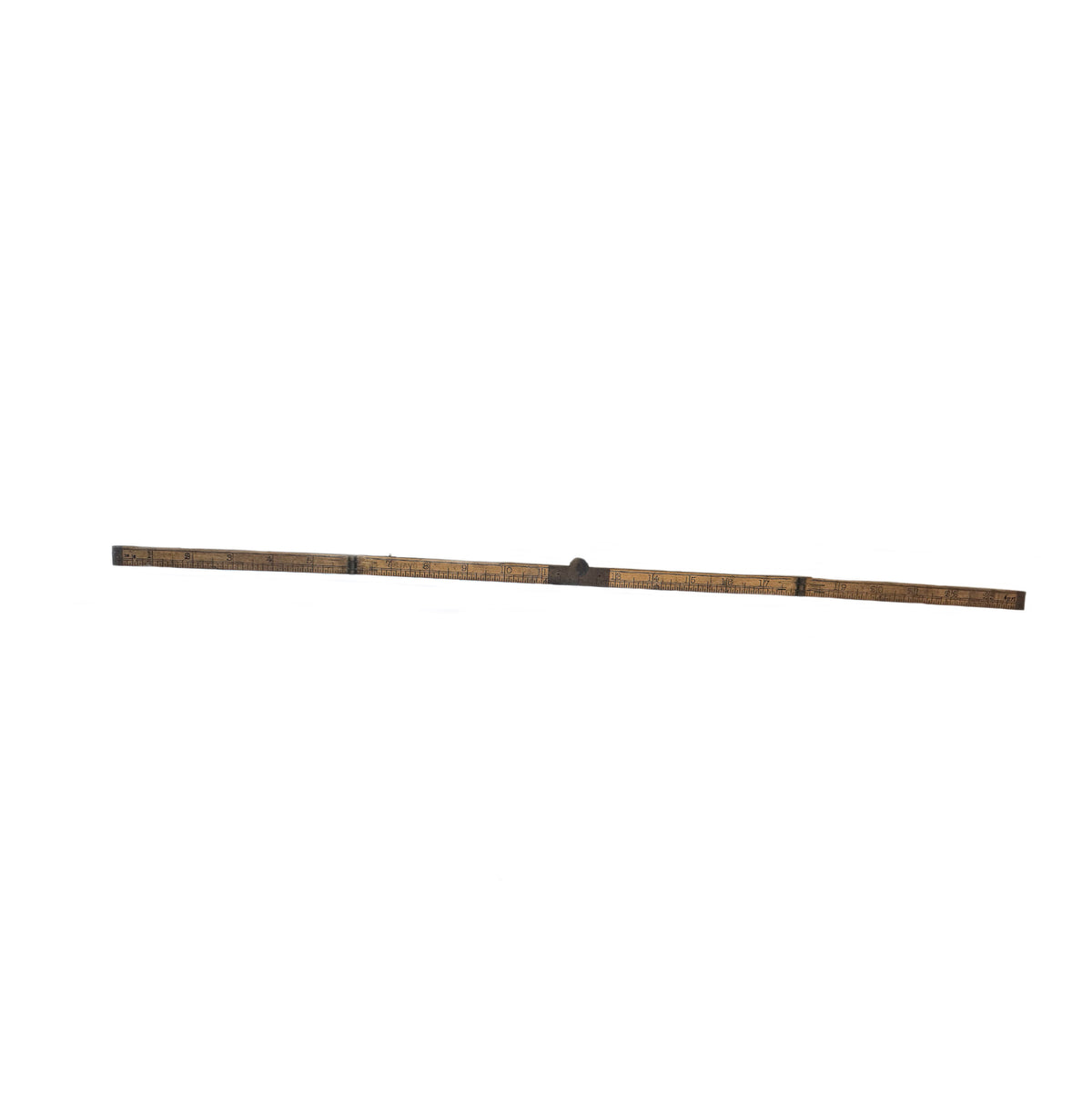 Folding Boxwood Ruler by Rabone & Sons from the 1930s-1950s