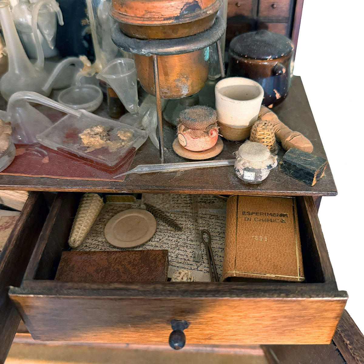 A Signed Masterpiece: Ettore Sobrero Miniature Laboratory