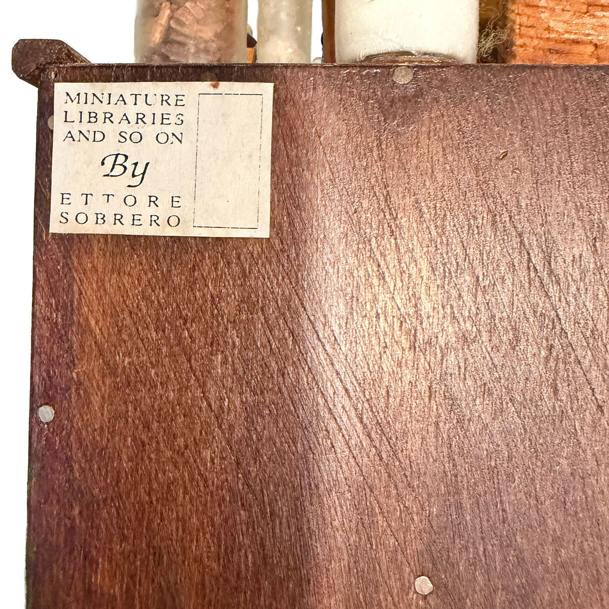 A Signed Masterpiece: Ettore Sobrero Miniature Laboratory