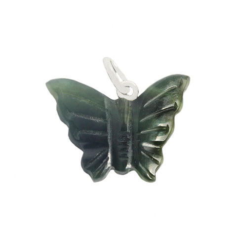 butterfly pendant in green 