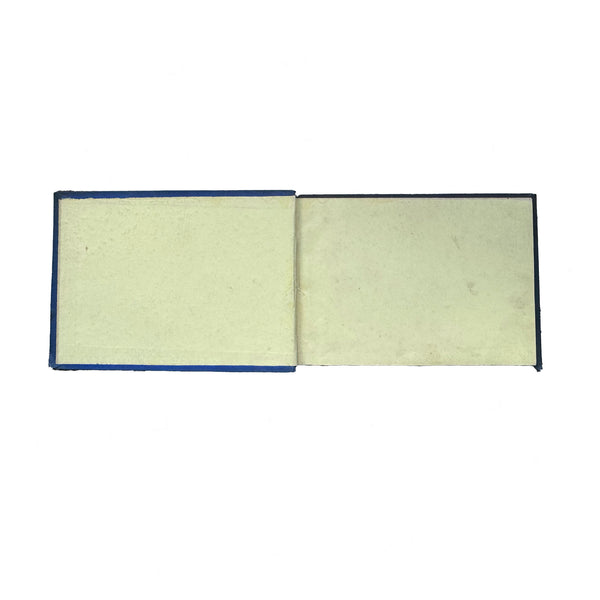 blank yellow page on a white background
