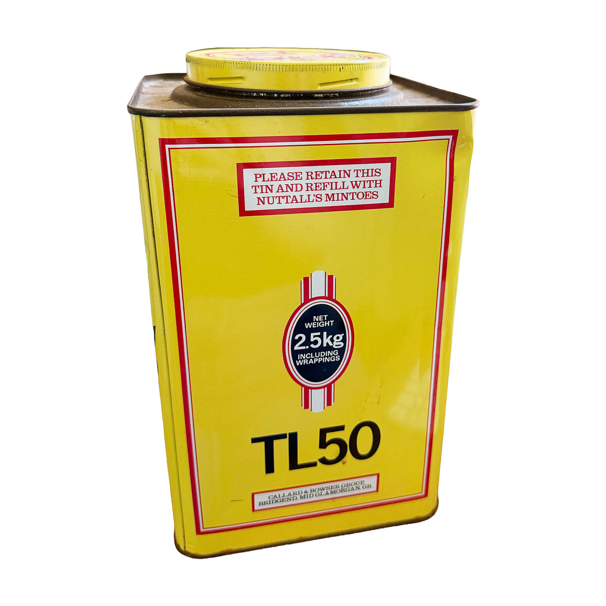 Nuttall's Mintoes Shop TL50 2.5KG Rare Sweet Tin