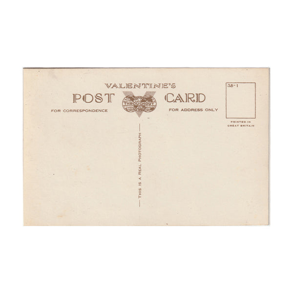 a reverse of a postcard by valentines Arundel real photographic