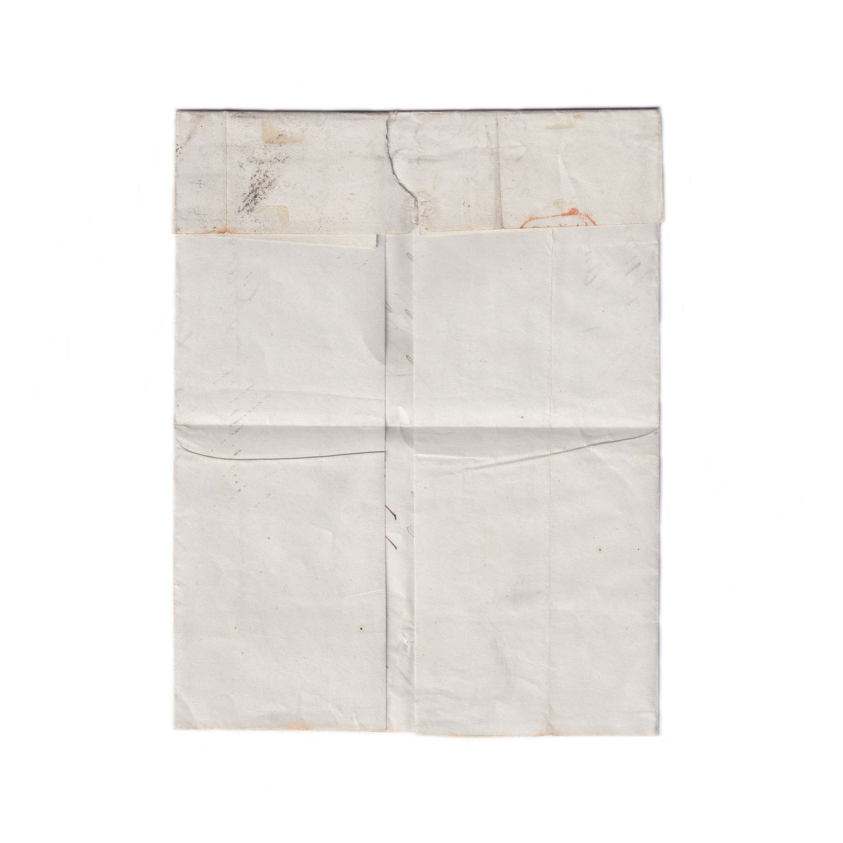 A very old folded up letter