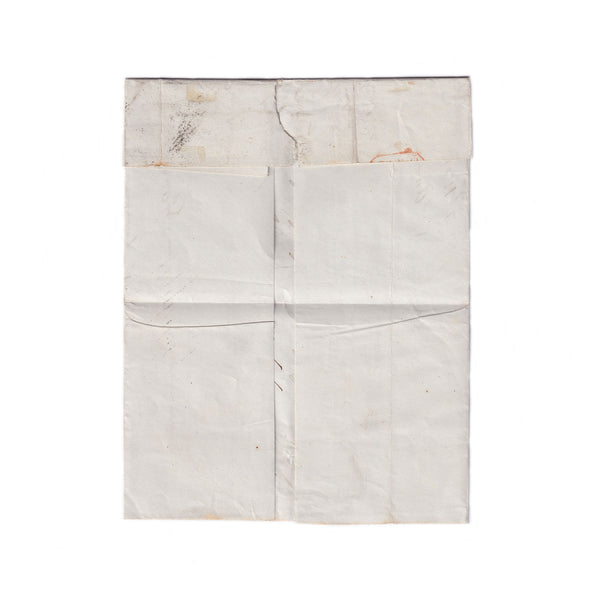 A very old folded up letter