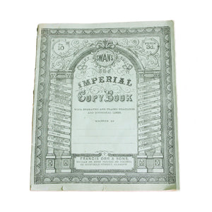 A secondhand vintage Swan's mathematics imperial copy book